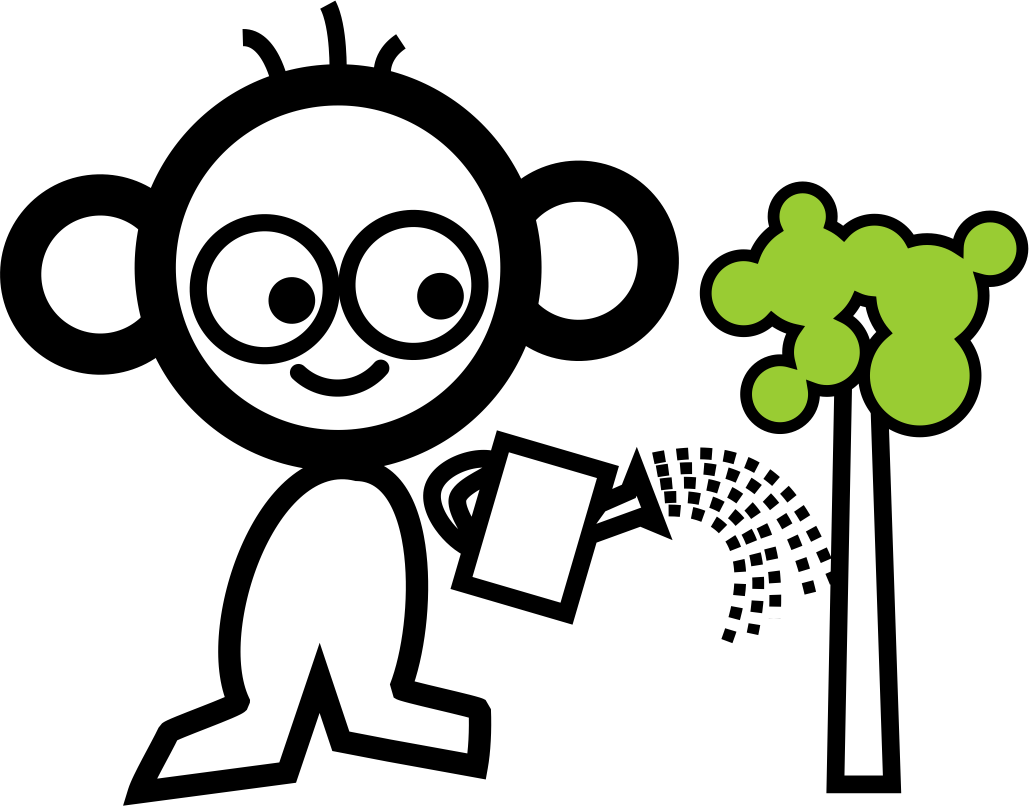Aim Lower boy with tree